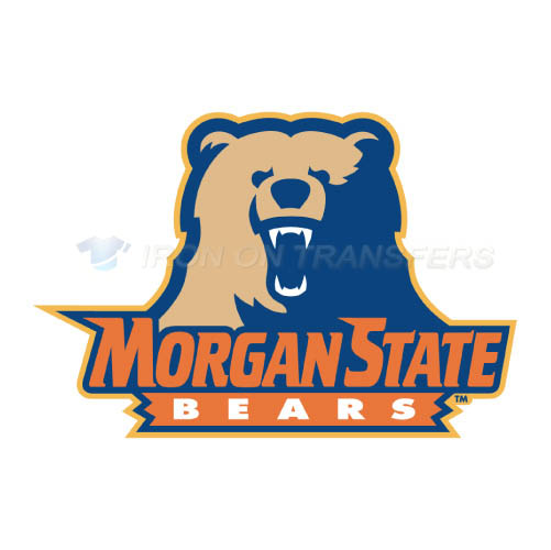 Morgan State Bears Logo T-shirts Iron On Transfers N5198 - Click Image to Close